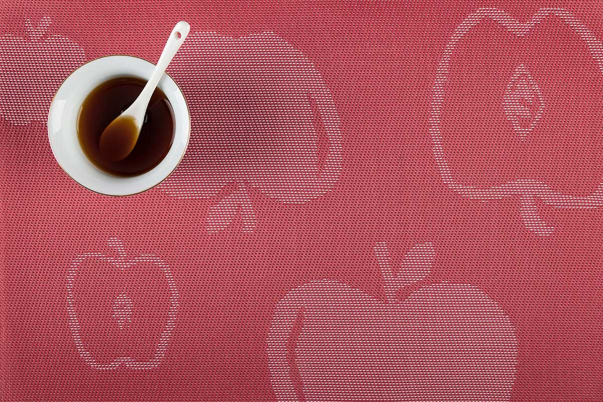 MANTEL CON ESTAMPADO DE FRUTAS
